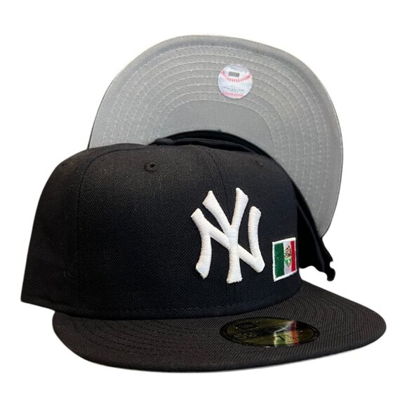 New Era New York Yankees Mexico Pack 59FIFTY Fitted Hat Cap Navy - Picture 1 of 7